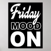 Friday mood ON Poster (Voorkant)