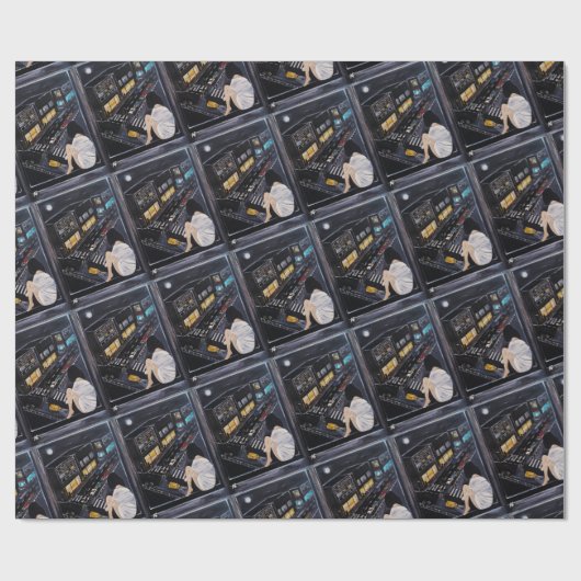 Friday Night Painting by Alfred Fox Cadeaupapier (Vlak)