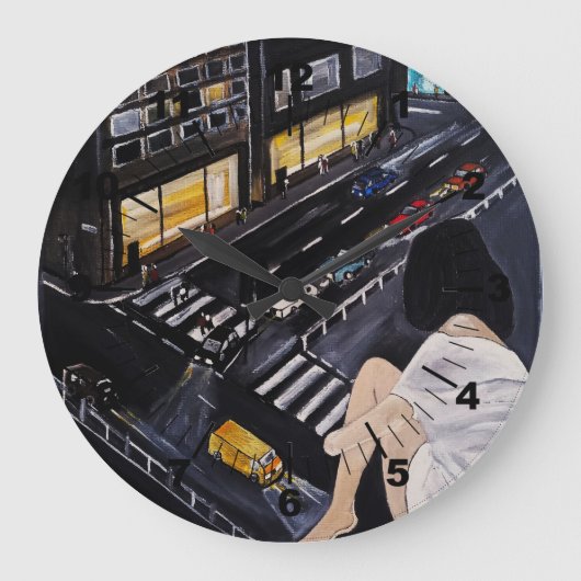 Friday Night Painting by Alfred Fox Grote Klok (Voorkant)