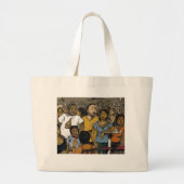 friday niite waar is het feest ? grote tote bag (Voorkant)