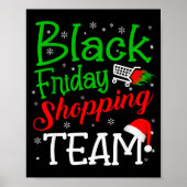 Friday Shopng Team Christmas Black Shopng Family G Poster (Voorkant)