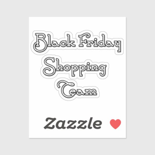 FRIDAY SrotBook BLACK Sticker (Vel)