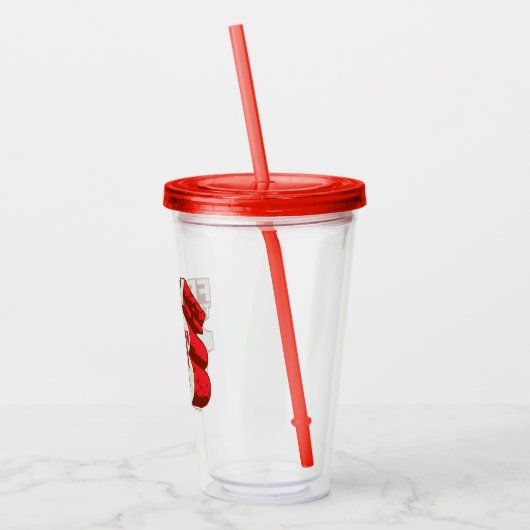 Friday the 13th | Bleeding Stacked 3D Logo Acryl Drinkbeker (Links)