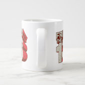 Friday the 13th | Bleeding Stacked 3D Logo Grote Koffiekop (Achterkant)