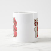 Friday the 13th | Bleeding Stacked 3D Logo Grote Koffiekop (Voorkant)