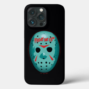 Friday the 13th Blue Hockey Mask Graphic Case-Mate iPhone Case