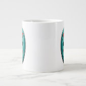 Friday the 13th | Blue Hockey Mask Graphic Grote Koffiekop (Voorkant)