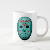 Friday the 13th | Blue Hockey Mask Graphic Grote Koffiekop (Rechts)
