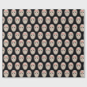 Friday the 13th | Hockey Mask Graphic Cadeaupapier (Vlak)