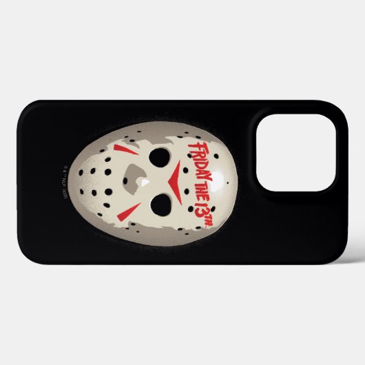 Friday the 13th | Hockey Mask Graphic Case-Mate iPhone Case (Achterkant (horizontaal))