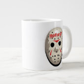 Friday the 13th | Hockey Mask Graphic Grote Koffiekop (Voorkant rechts)