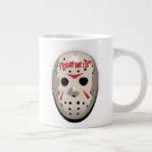 Friday the 13th | Hockey Mask Graphic Grote Koffiekop (Rechts)