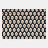 Friday the 13th | Hockey Mask Graphic Inpakpapier Vel (Voorkant 3)