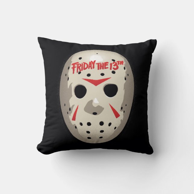 Friday the 13th | Hockey Mask Graphic Kussen (Voorkant)