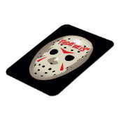 Friday the 13th | Hockey Mask Graphic Magneet (Linkerzijde)