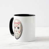 Friday the 13th | Hockey Mask Graphic Mok (Voorkant links)