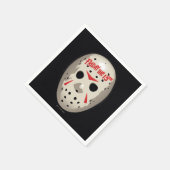 Friday the 13th | Hockey Mask Graphic Servet (Hoek)