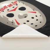Friday the 13th | Hockey Mask Graphic Sherpa Deken (3/4)