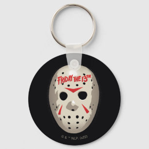 Friday the 13th   Hockey Mask Graphic Sleutelhanger