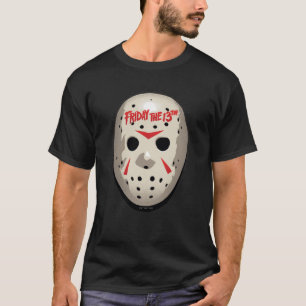 Friday the 13th Hockey Mask Graphic T-shirt