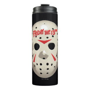 Friday the 13th   Hockey Mask Graphic Thermosbeker