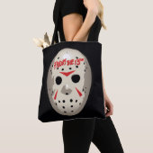 Friday the 13th | Hockey Mask Graphic Tote Bag (Dichtbij)