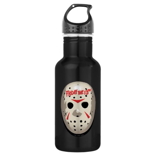 Friday the 13th | Hockey Mask Graphic Waterfles (Voorkant)