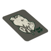 Friday the 13th Jason Voorhees Burlap Sack Magneet (Rechterzijde)