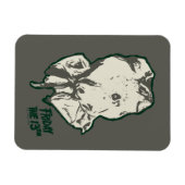 Friday the 13th Jason Voorhees Burlap Sack Magneet (Horizontaal)