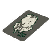 Friday the 13th Jason Voorhees Burlap Sack Magneet (Linkerzijde)