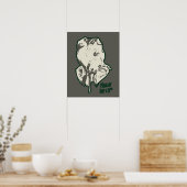 Friday the 13th Jason Voorhees Burlap Sack Poster (Keuken)