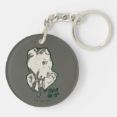 Friday the 13th Jason Voorhees Burlap Sack Sleutelhanger (Achterkant)