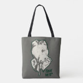 Friday the 13th Jason Voorhees Burlap Sack Tote Bag (Achterkant)
