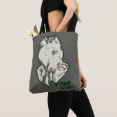 Friday the 13th Jason Voorhees Burlap Sack Tote Bag (Dichtbij)