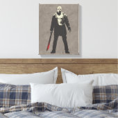 Friday the 13th Jason Voorhees Character Art Canvas Afdruk (Insitu (Slaapkamer))