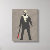Friday the 13th Jason Voorhees Character Art Canvas Afdruk (Voorkant)