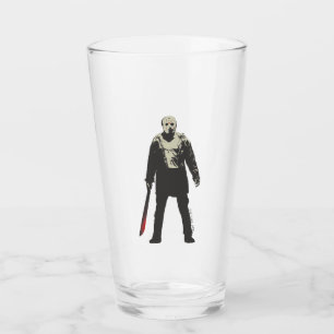 Friday the 13th Jason Voorhees Character Art Glas