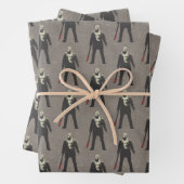 Friday the 13th Jason Voorhees Character Art Inpakpapier Vel (In situ)