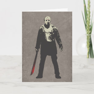 Friday the 13th Jason Voorhees Character Art Kaart