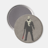 Friday the 13th Jason Voorhees Character Art Magneet (Voorkant / Achterkant)