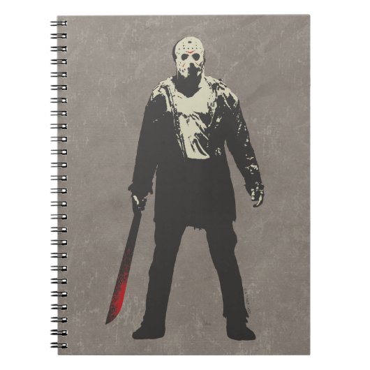 Friday the 13th Jason Voorhees Character Art Notitieboek (Voorkant)