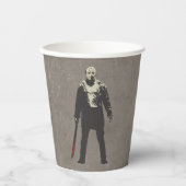 Friday the 13th Jason Voorhees Character Art Papieren Bekers (Voorkant)