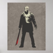 Friday the 13th Jason Voorhees Character Art Poster (Voorkant)