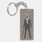 Friday the 13th Jason Voorhees Character Art Sleutelhanger (Voorkant Links)