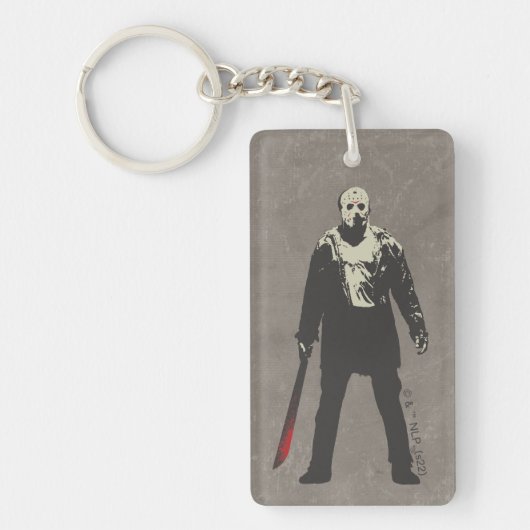 Friday the 13th Jason Voorhees Character Art Sleutelhanger (Voorkant)