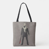 Friday the 13th Jason Voorhees Character Art Tote Bag (Achterkant)
