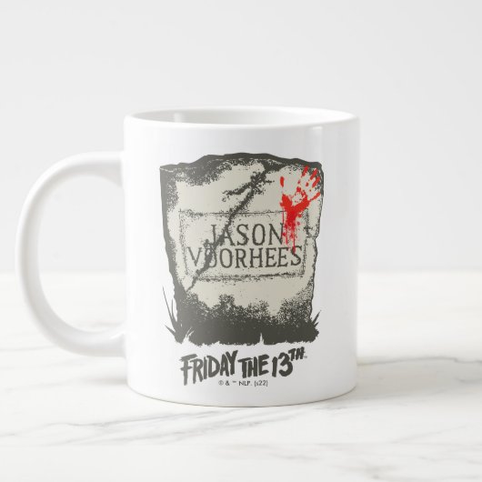 Friday the 13th | Jason Voorhees Headstone Grote Koffiekop (Links)