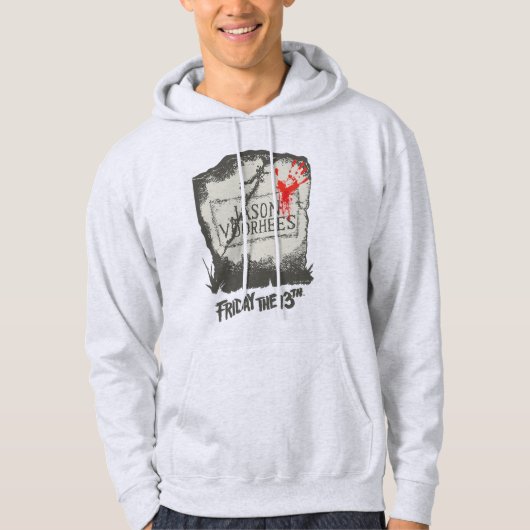 Friday the 13th | Jason Voorhees Headstone Hoodie (Voorkant)