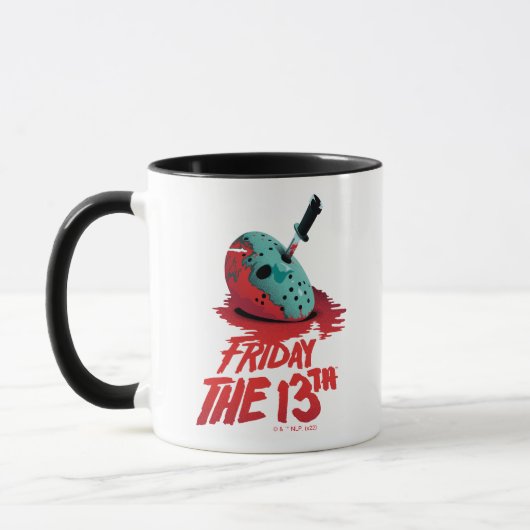 Friday the 13th | Knife Through Blue Hockey Mask Mok (Links)