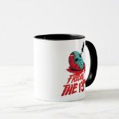 Friday the 13th | Knife Through Blue Hockey Mask Mok (Voorkant rechts)